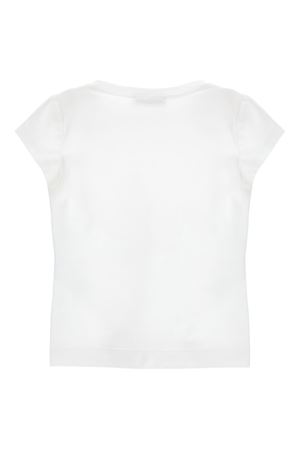 t-shirt in cotone bianco MONNALISA KIDS | 11G61872010099